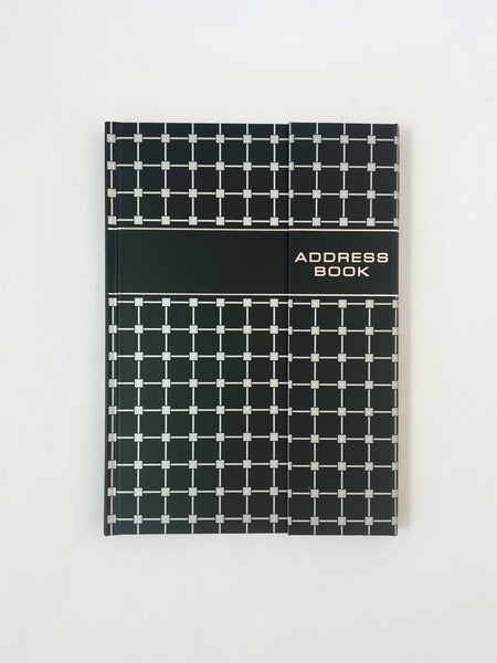 A5 Address Book Flip Cover - Argyle