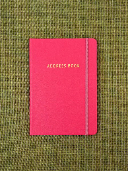 A5 Address Book - Cherry