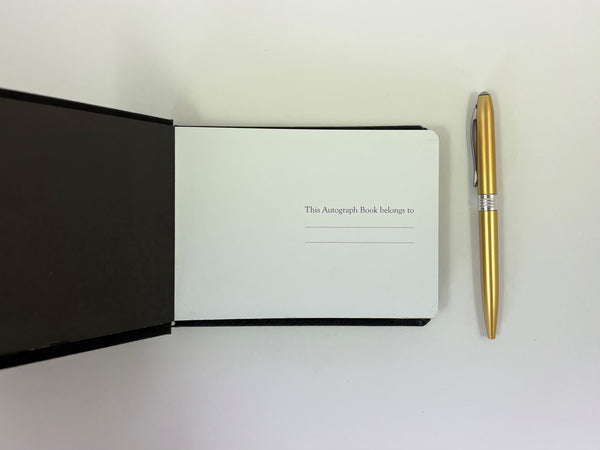 Autograph Book - Blue