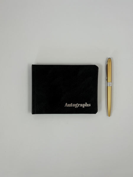 Autograph Book - Black