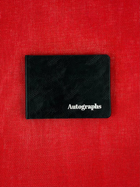 Autograph Book - Black