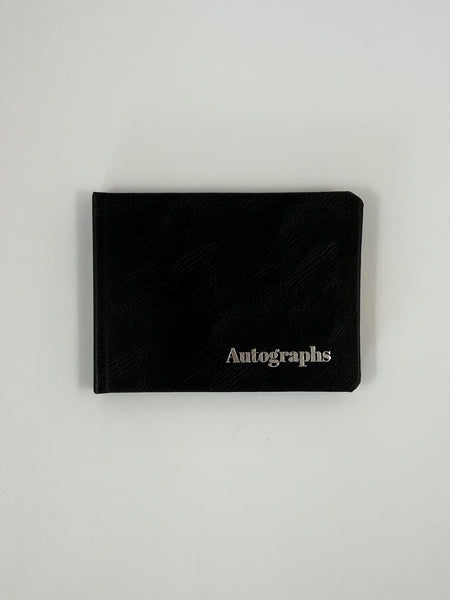 Autograph Book - Black