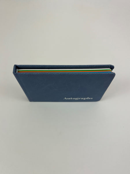 Autograph Book - Blue