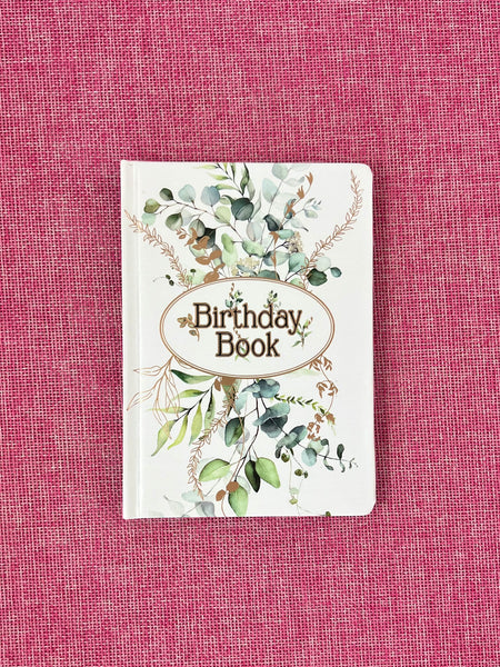Birthday Book - Eucalyptus