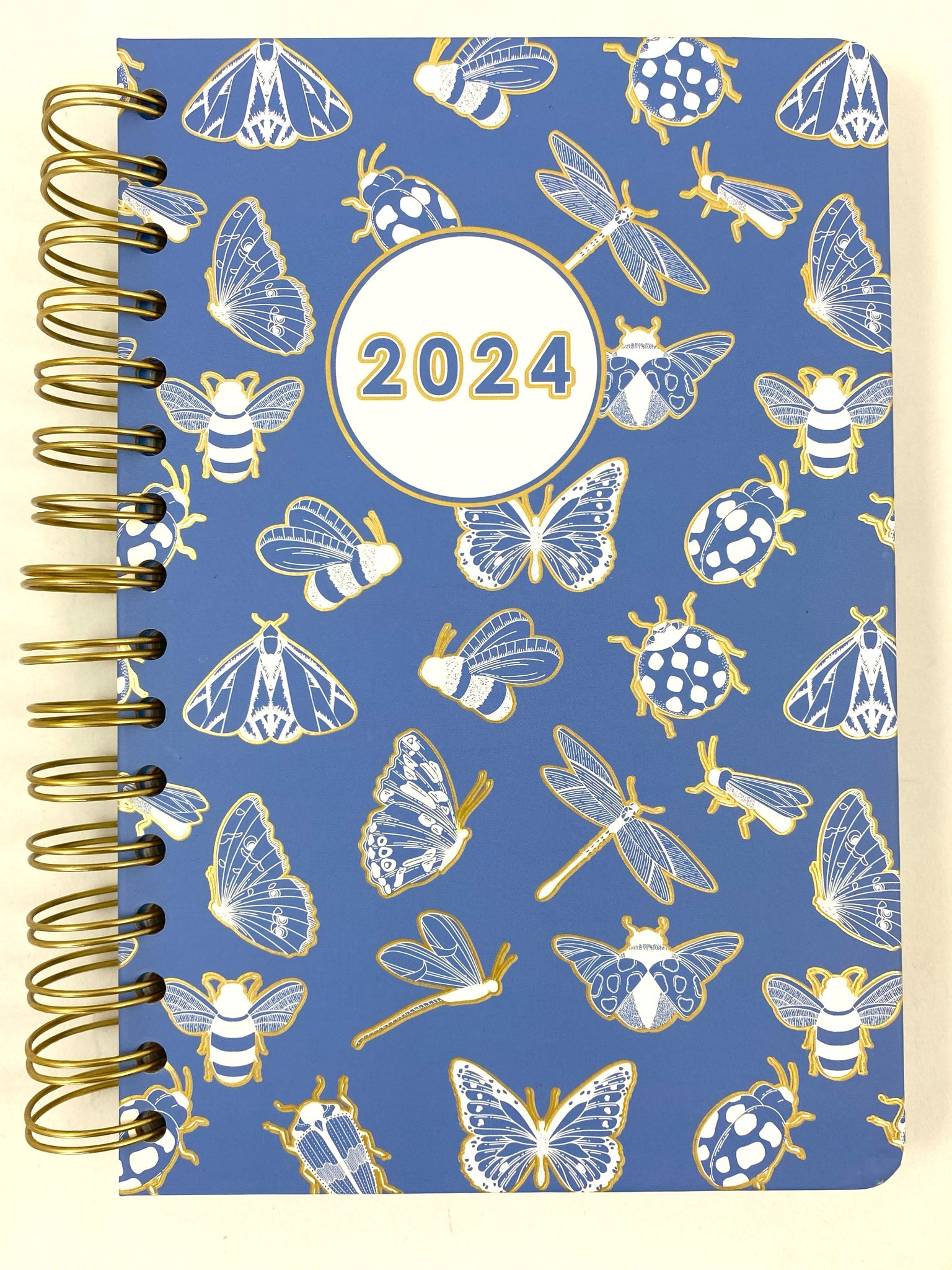 2024 A5 Spiral Diary Day to a Page - Sweet Creatures 50% OFF