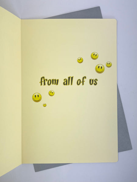 Large Card - Thank You Smiley