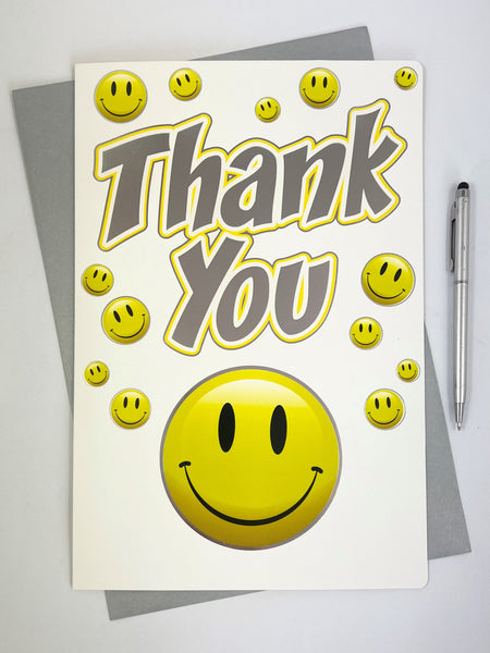 Large Card - Thank You Smiley