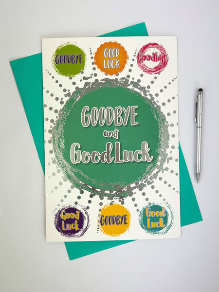 Large Card - Goodbye Stamps