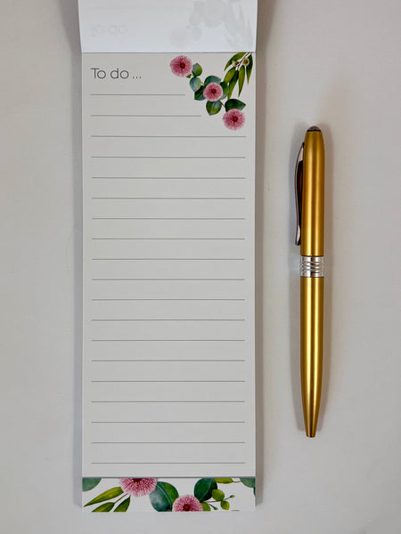 Magnetic List Pad - Gum Blossom