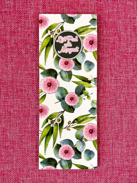 Magnetic List Pad - Gum Blossom