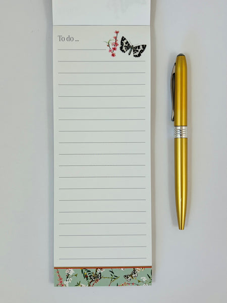 Magnetic List Pad - Enchanted Butterfly