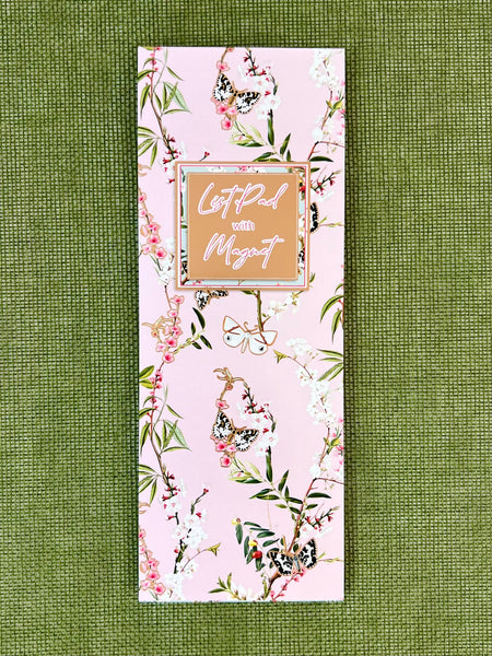 Magnetic List Pad - Enchanted Butterfly