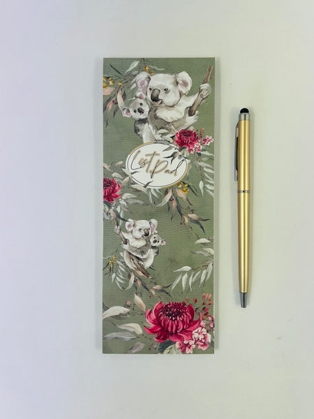 Magnetic List Pad - Koala