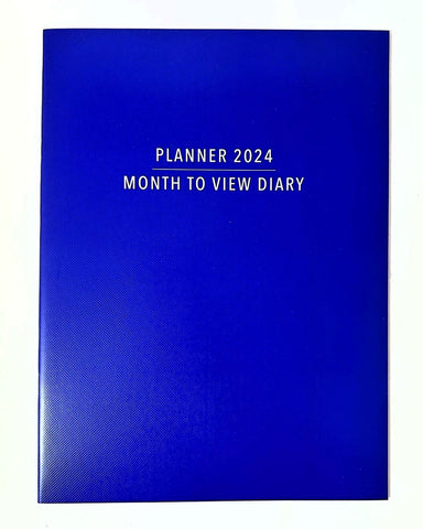 2024 Monthly Planner Royal Blue 50% OFF