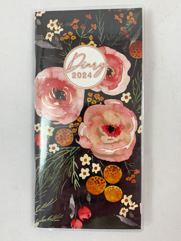 2024 Pocket Diary - Rustic Floral 50% OFF