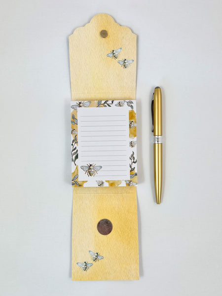Purse Notepad - French Bees