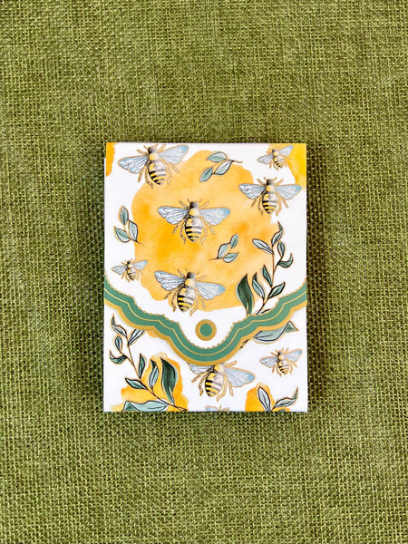 Purse Notepad - French Bees
