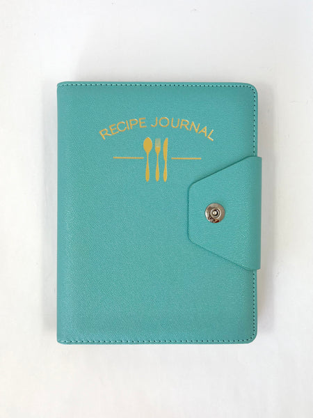 Luxury Recipe Journal Binder - Seaspray