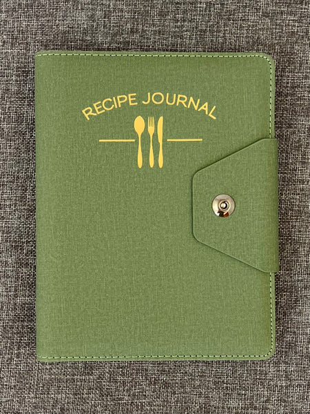 Luxury Recipe Journal Binder - Gumleaf