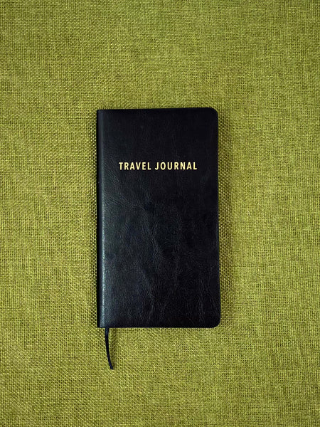 Travel Journal Slim - Black Softcover