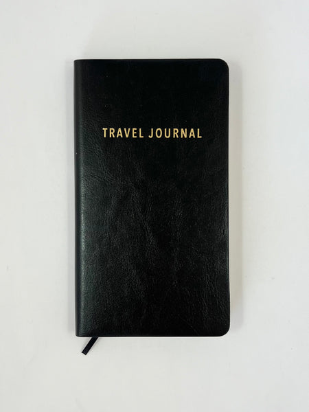 Travel Journal Slim - Black Softcover