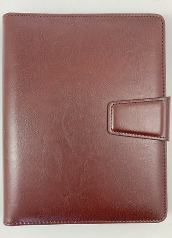 2024 Organiser Diary A5 Week to View - Classic Brown 30% OFF