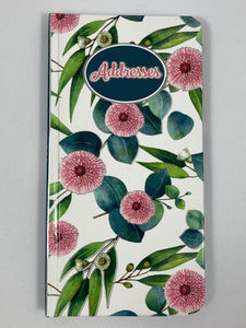 Purse Address Book - Australian Gum Blossom