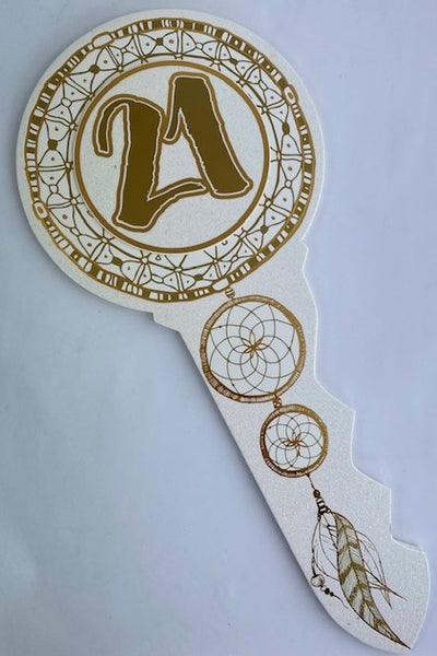 Keepsake Key - Gold Dreamcatcher 21st