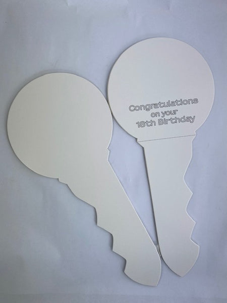 Keepsake Key - Gold Spot 18th