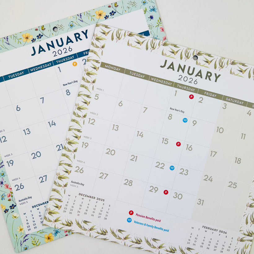 2026 Calendars &amp; Planners
