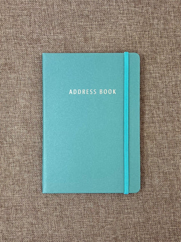 A5 Address Book - Seaspray