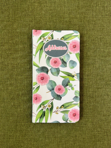 Purse Address Book - Australian Gum Blossom