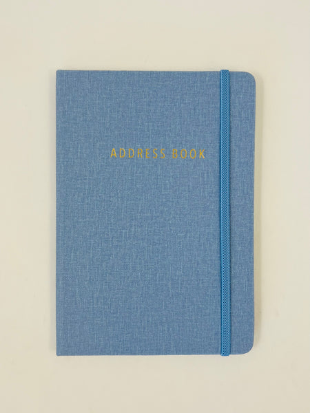 A5 Address Book - Powder Blue