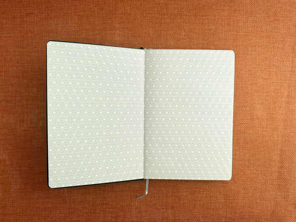 2027 Week to View - A5 Diary with Pen - Ocean