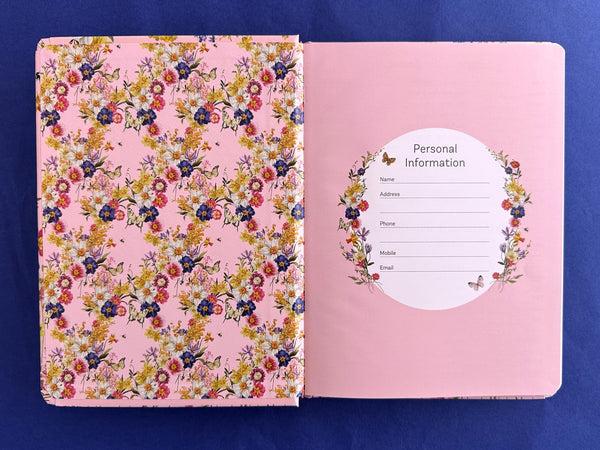 Birthday Book A5 - Spring Bloom