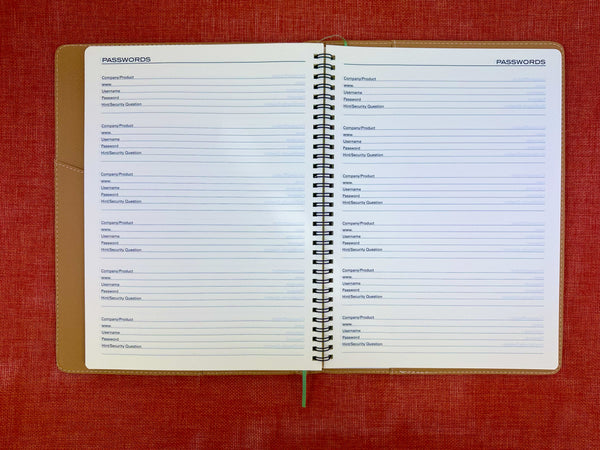 2027 Week to View - A4 Diary - Olive
