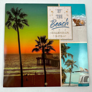 2024 Calendar - By the Beach