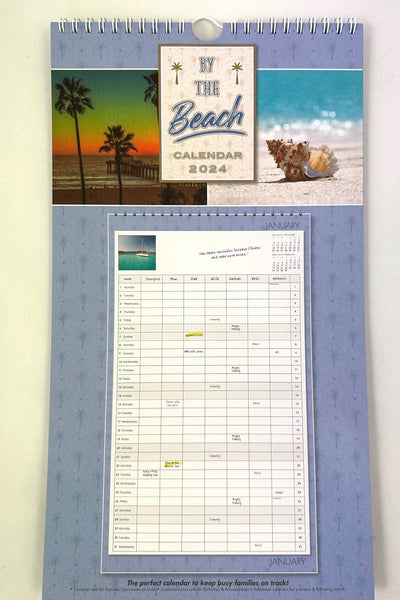 2024 Family Planner MINI - By the Beach 30% OFF