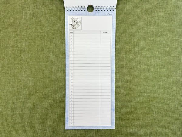 2027 Everlasting Calendar - Australiana