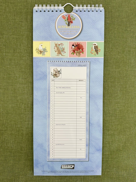2027 Everlasting Calendar - Australiana