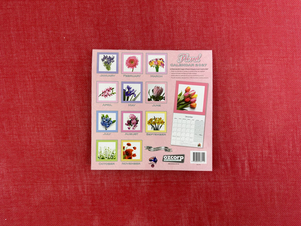 2027 MINI Calendar - Floral