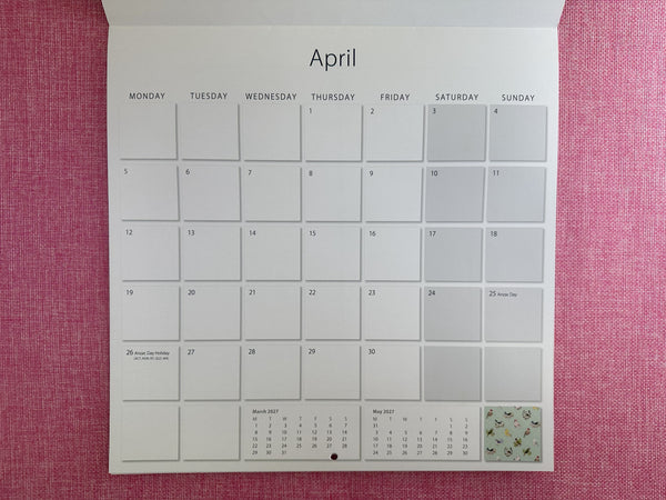 2027 Calendar - Sweet Creatures