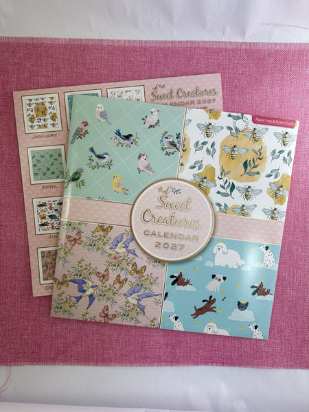 2027 Calendar - Sweet Creatures