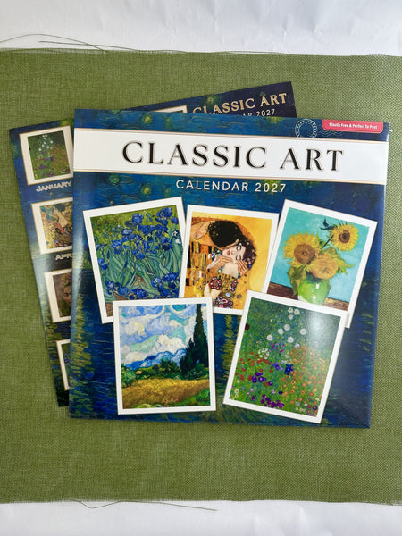 2027 Calendar - Classic Art