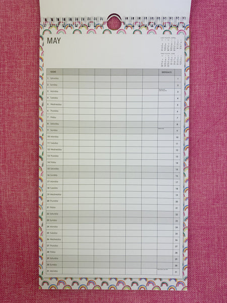 2027 MINI Family Planner