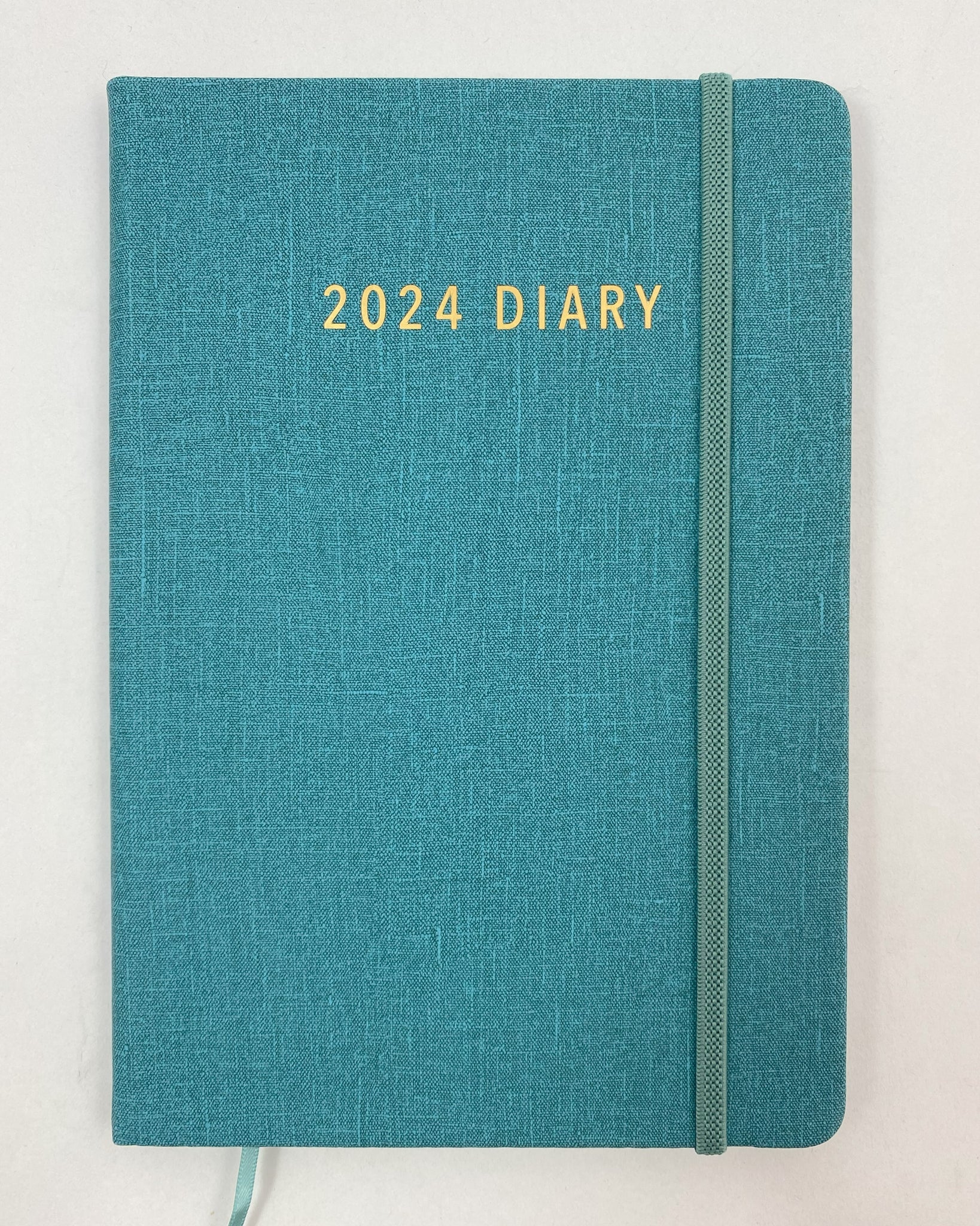 2024 A5 Diary Week to View - Teal