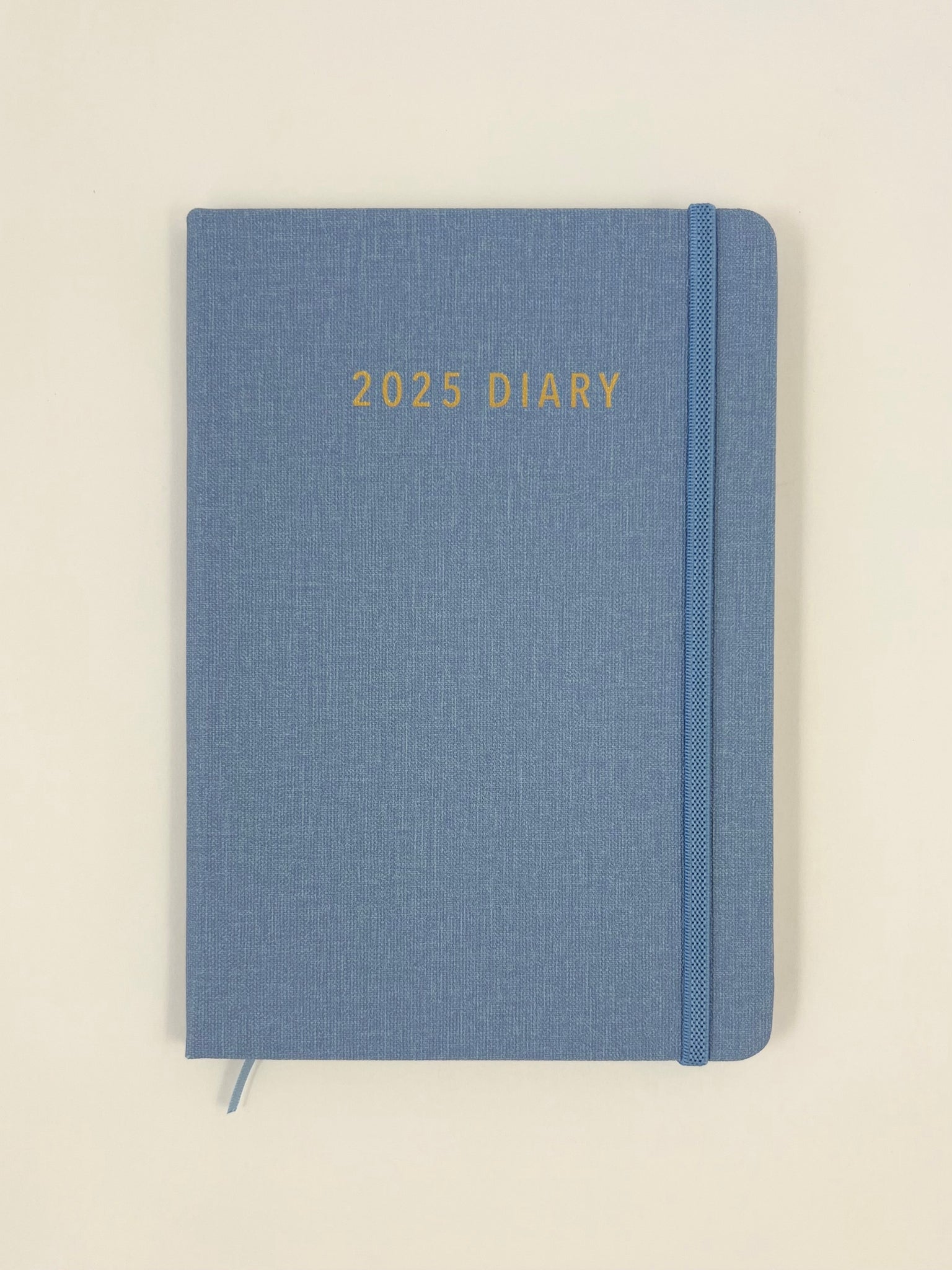 2025 A5 Diary Week to View - Powder Blue