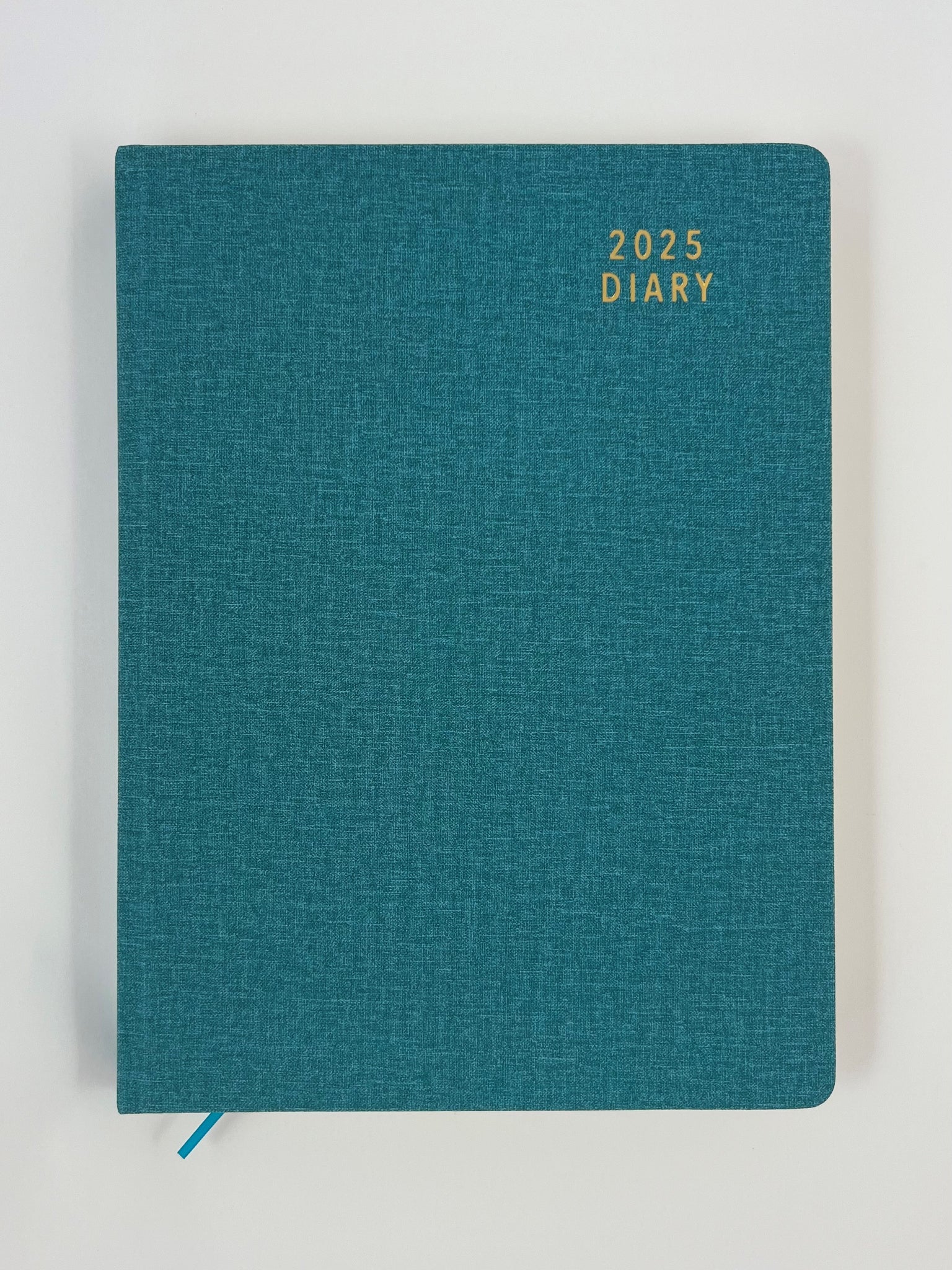 2025 A4 Diary Day to a Page - Teal