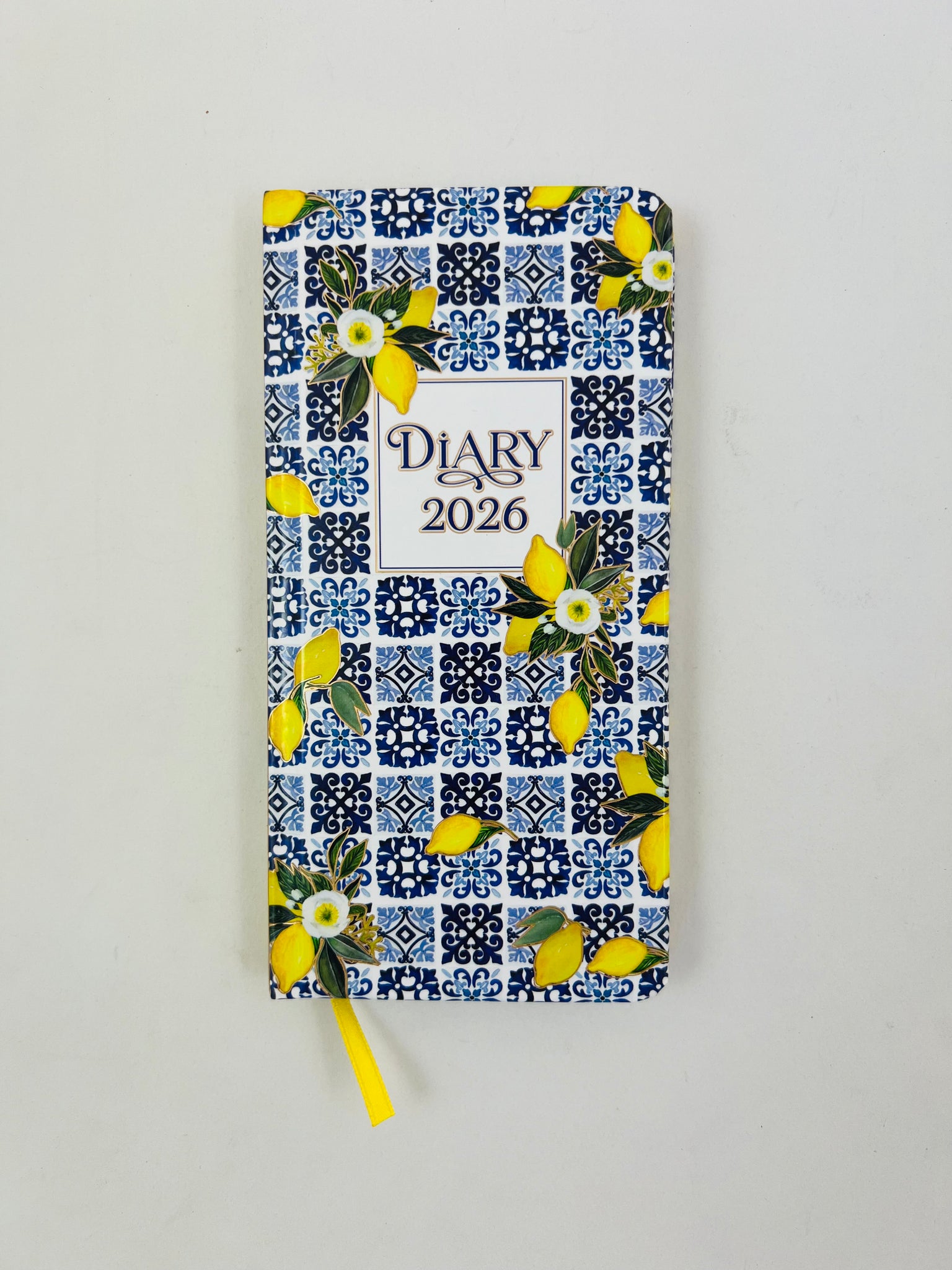 2026 Purse Diary - Week to View - Amalfi Lemon