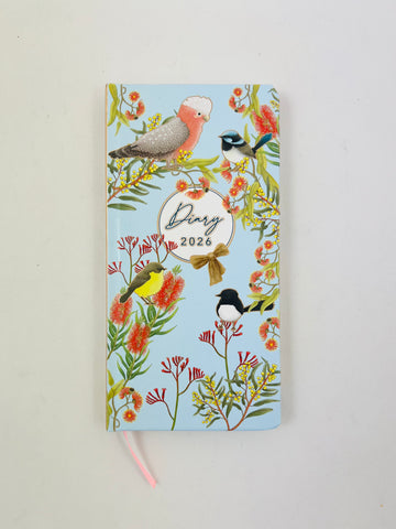 2026 Purse Diary - Week to View - Tiny Birds